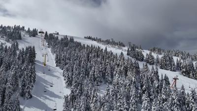 Uluda�'da nisan s�rprizi: Kayak sezonu 12 Nisan'a uzat�ld�