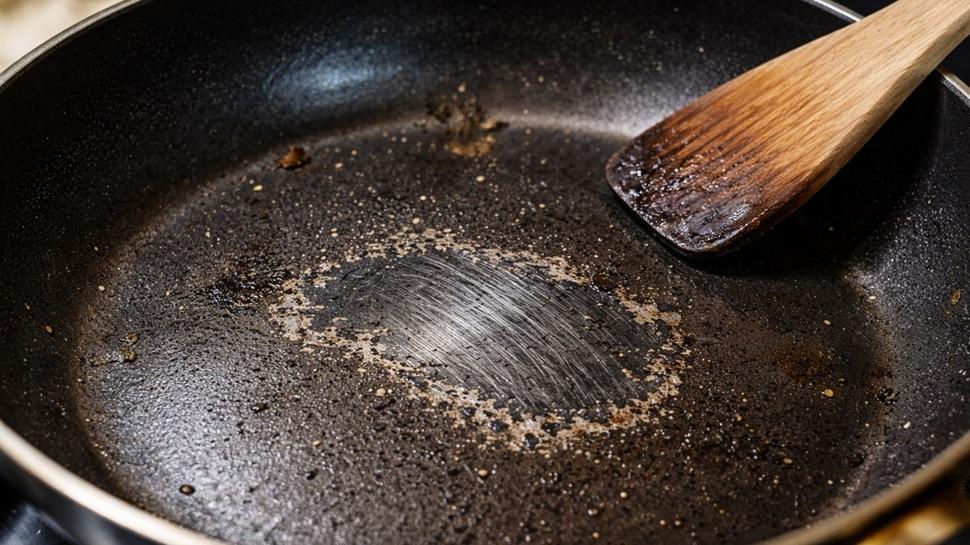 Teflon tavan�zda bu izi g�r�rseniz sak�n kullanmay�n: Kanser geliyorum diyor