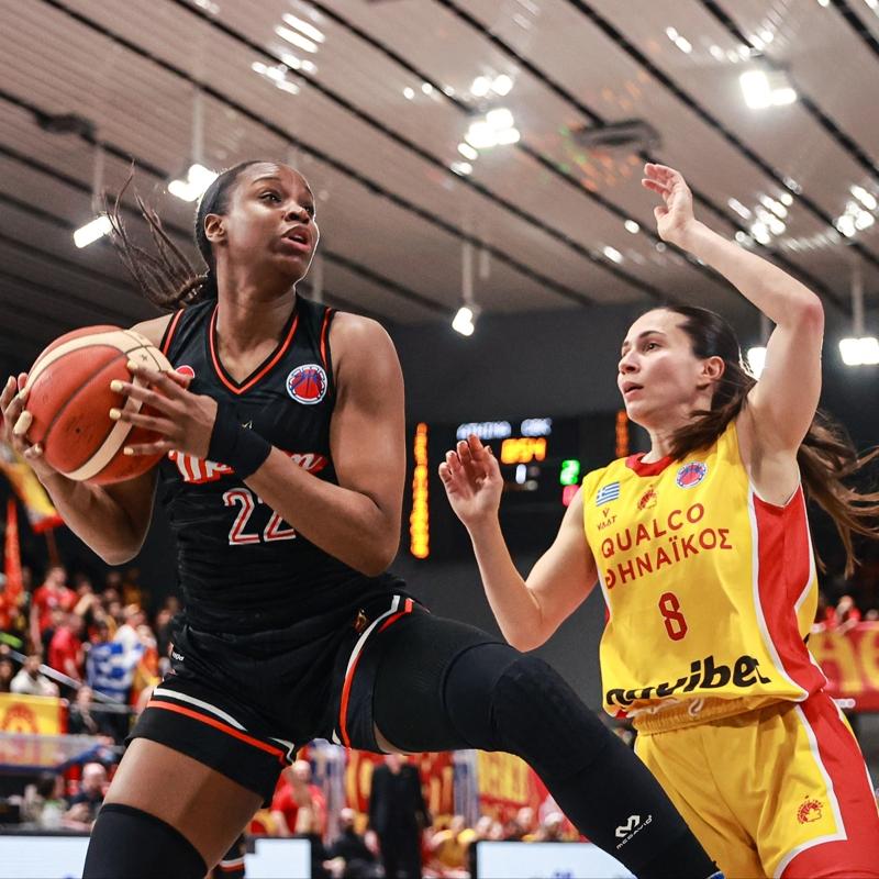 �BK Mersin, final serisinde avantaj� kapt�