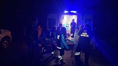 �orum'da u�uruma d��en ki�i kurtar�ld�