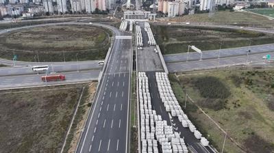 Nakka�-Ba�ak�ehir Otoyolu havadan g�r�nt�lendi: 8 �eritli dev proje �stanbul trafi�ini k�kten de�i�tirecek