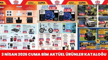 B�M'de bu cuma ne var? 3 Nisan Cuma B�M akt�el �r�nler katalo�u