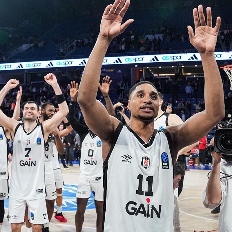 Tarihinde ilk kez! Be�ikta� EuroCup'ta finalde