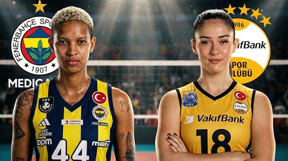 Fenerbah�e Medicana-Vak�fBank voleybol final ma�� ne zaman, saat ka�ta ve hangi kanalda?