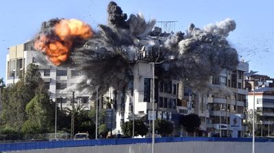 1 milyon ki�i yollarda, �srail durmuyor! Beyrut'un g�neyinde yeni tahliye tehdidi