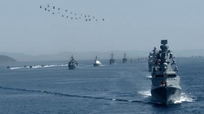 Mavi Vatan'da dev g�vde g�sterisi! 120 gemi, 15 bin personel g�revde