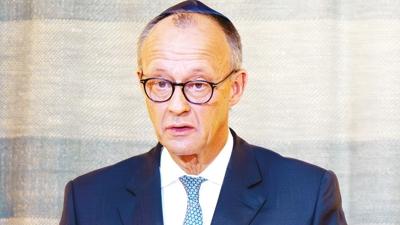 Merz'e destek dibe vurdu