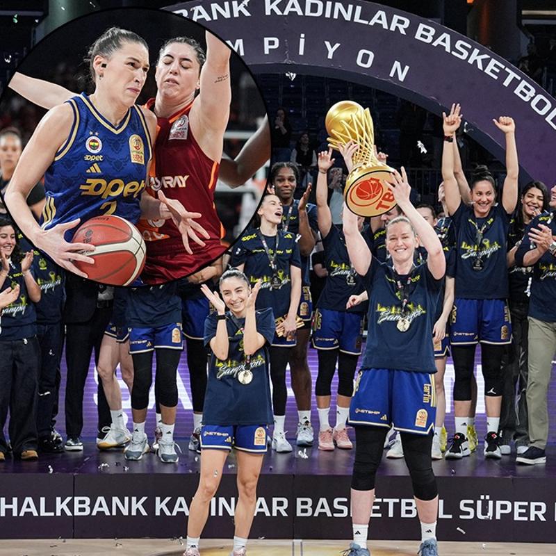 �ampiyon Fenerbah�e Opet! Finalde Galatasaray'� ma�lup etti