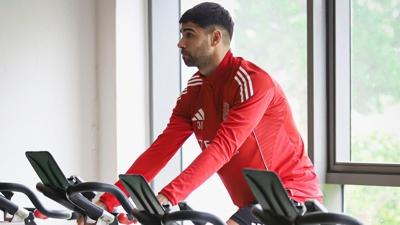 Antalyaspor'da Ey�pspor ma�� haz�rl�klar� tamamland�