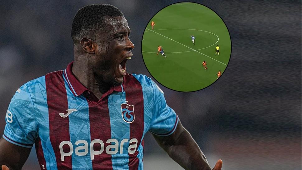 Trabzonspor'un golü ofsayta takıldı! İşte o pozisyon...