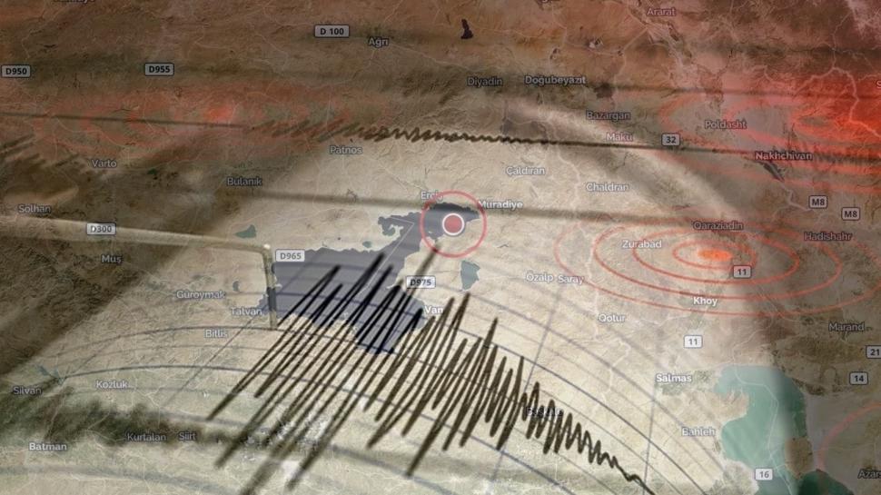 Van'da 5.2 büyüklüğünde deprem