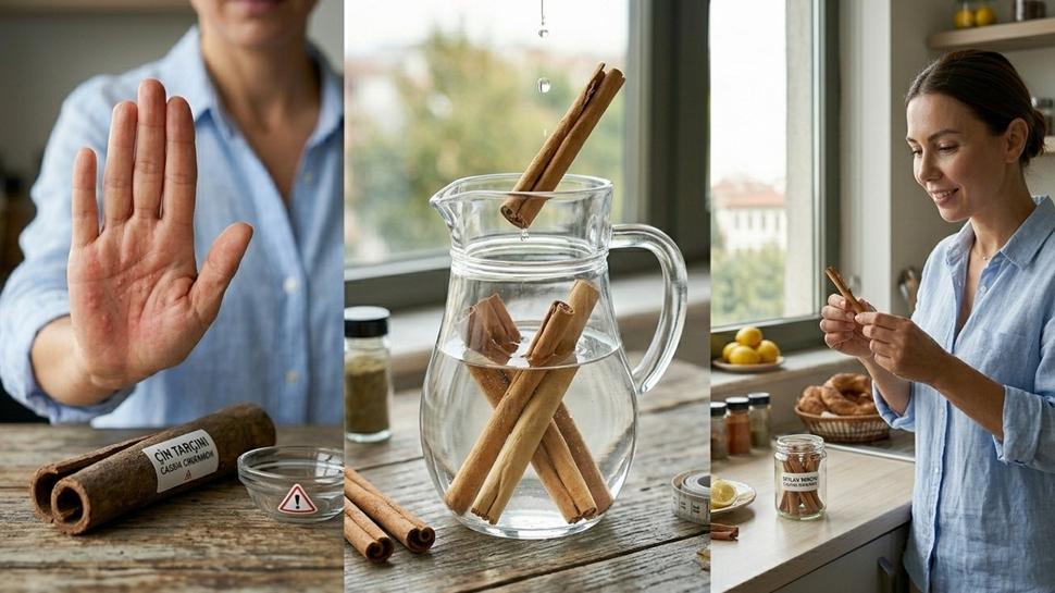 Zayıflamak için tarçınlı su içenler dikkat! Eğer bu belirtiler varsa hemen durun