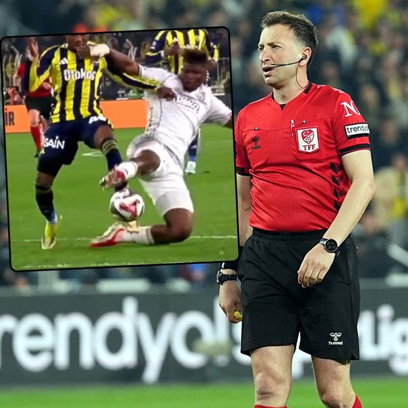 Derbide son dakikada penalt� karar�! ��te o pozisyon...