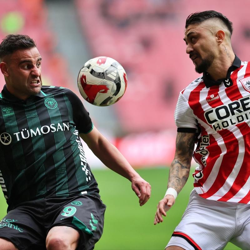Samsun'da 4 gol var, kazanan yok