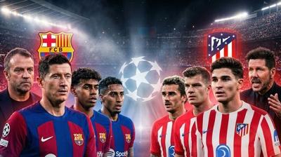 Barcelona-Atletico Madrid maçı ne zaman, saat kaçta ve hangi kanalda? UEFA Şampiyonlar Ligi...