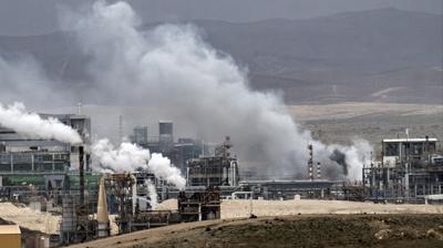 �ran sanayi b�lgesini vurdu... �srail'de alarm zilleri �al�yor 