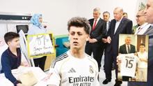Safa'n�n Arda G�ler hayali ger�ekle�ti! Ba�kan Erdo�an'dan istedi�i formaya kavu�tu