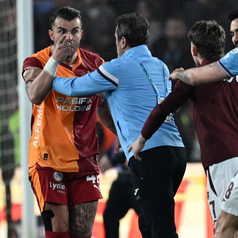 Trabzonspor'dan a��klama geldi! 'Abd�lkerim Bardak�� provoke etti'