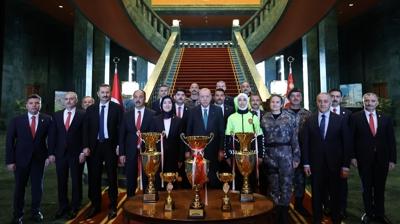 Ba�kan Erdo�an Polis Te�kilat�'n�n 181. y�l�n� kutlad�