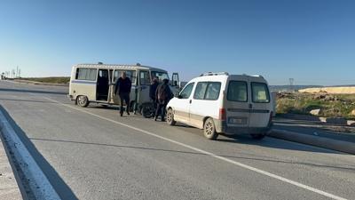 Kontrolden ��kan minib�s kar�� �eride dald�: 1'i �ocuk 4 yaral�