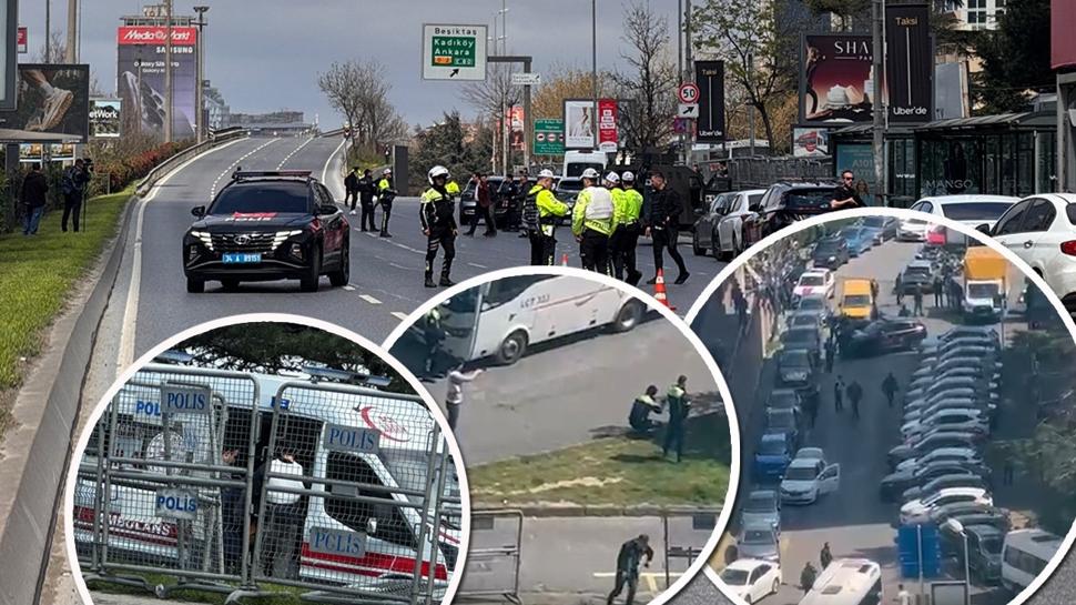 �stanbul'da polise ter�r sald�r�s�! 3 hain etkisiz hale getirildi