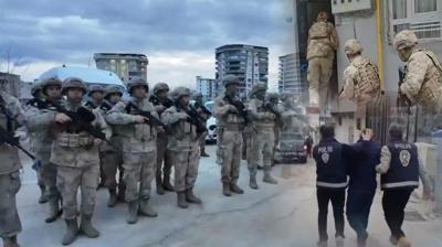 DEA�'�n h�cre yap�lanmas�na 8 ilde darbe! �ok say�da �rg�tsel dok�man ele ge�irildi