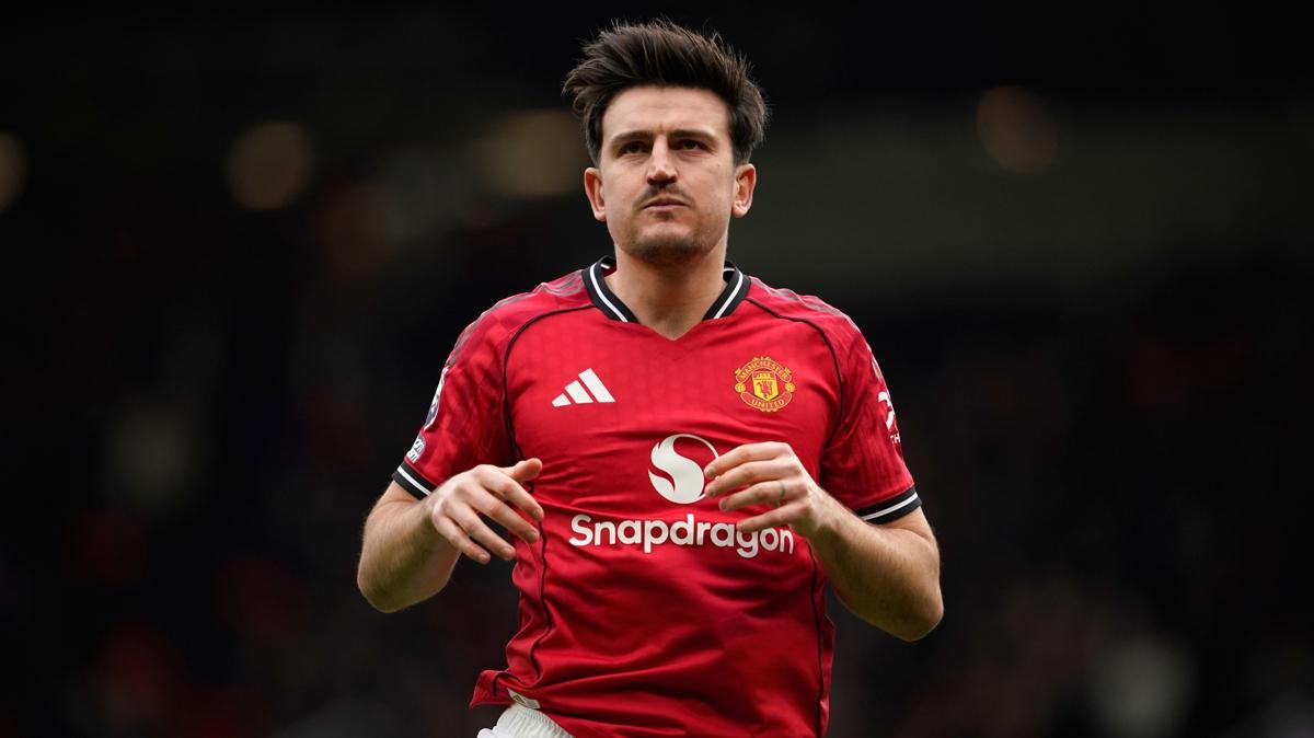 Harry Maguire Manchester United S�zle�me foto�raflar� resimleri