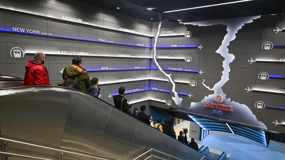 Bakanlık açıkladı! Gayrettepe-İstanbul Havalimanı-Arnavutköy metro hattında rekor