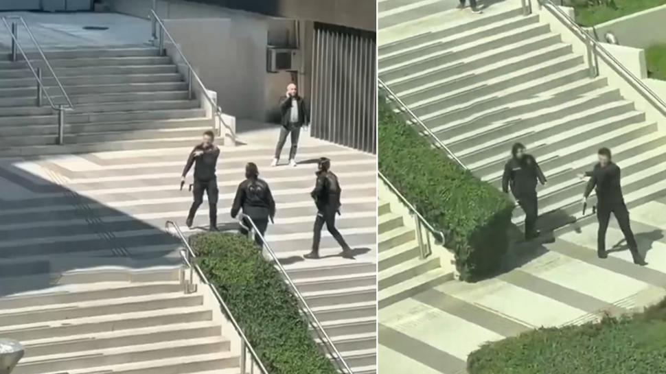 4'�n�n i�ine son verildi: Kahraman polislerle alay edenlere g�zalt�