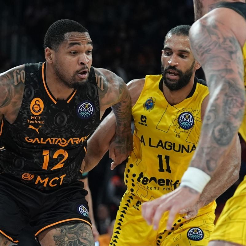 Galatasaray MCT Technic, Tenerife kar��s�nda seriyi e�itledi: 1-1