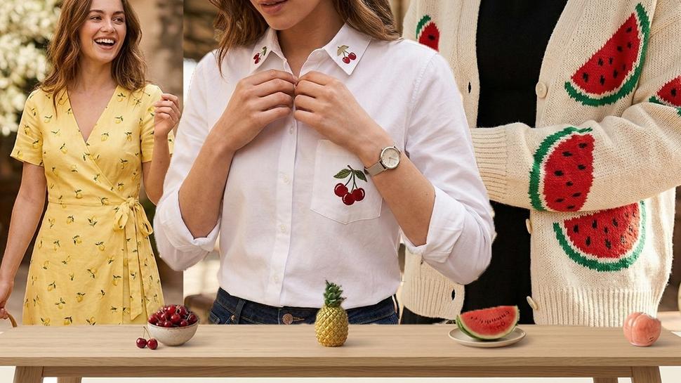 Moda d�nyas� meyve bah�esine d�n�yor! Kime hangi meyve yak���r? Romantiklere kiraz, tatilcilere...