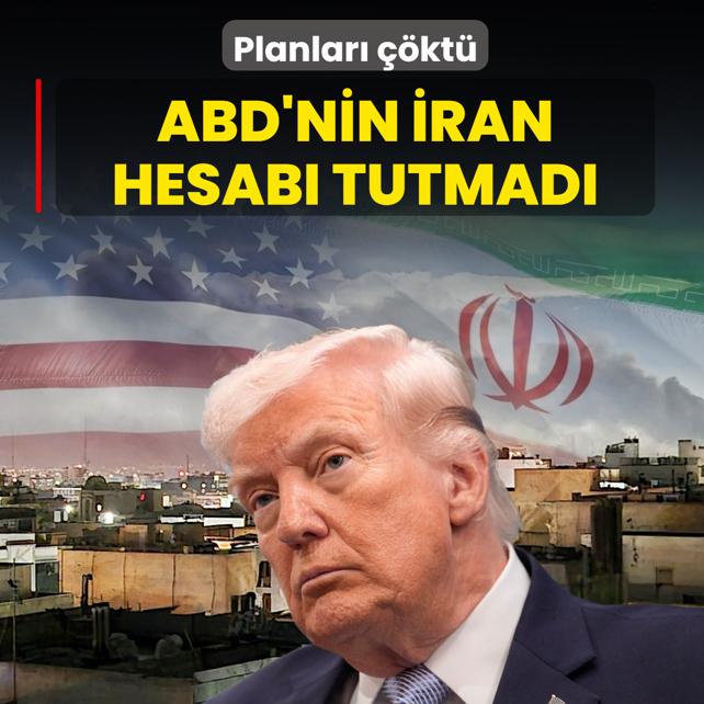 Planlar� ��kt�! ABD'nin �ran hesab� tutmad�