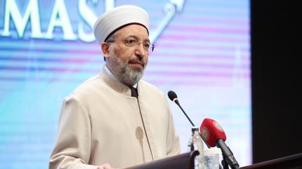 Diyanet ��leri Ba�kan� Arpagu�: En b�y�k imkan�m�z, Y�ce Allah'a olan sars�lmaz iman�m�z