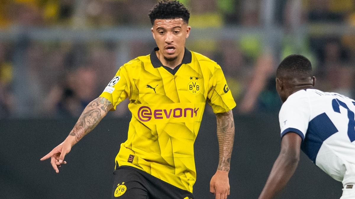 dortmund sancho a��klama foto�raflar� resimleri