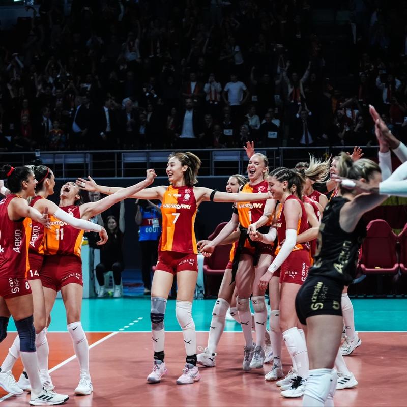 TFF'den Galatasaray Daikin'e tebrik!