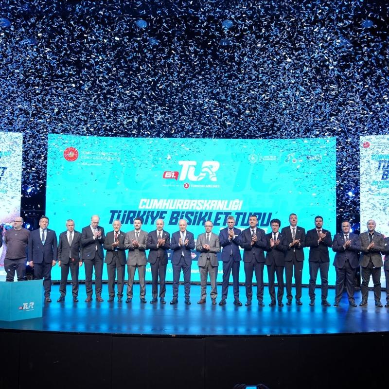 61. Cumhurba�kanl��� T�rkiye Bisiklet Turu'nun 2026 rotas� ve tak�mlar�n tan�t�m� yap�ld�