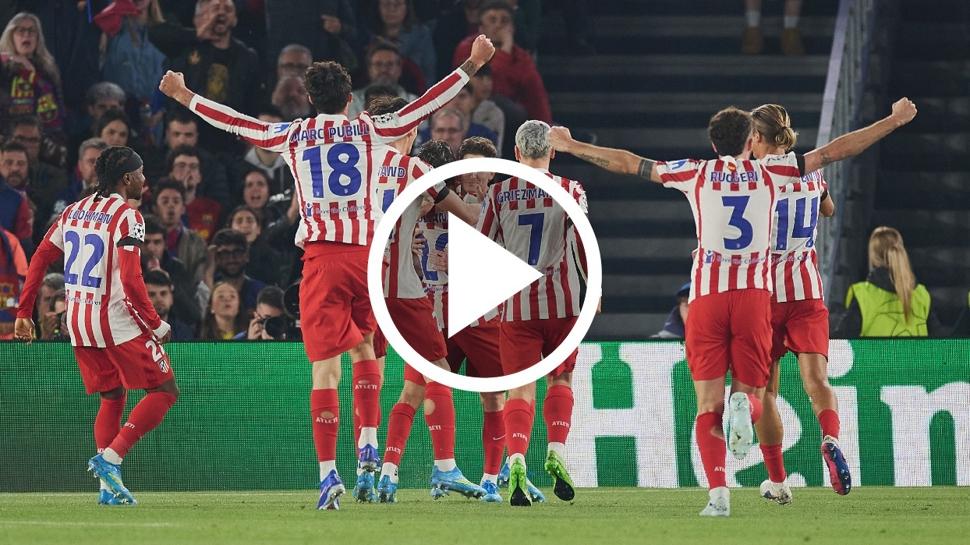 Barcelona-Atletico Madrid ma� �zeti izle! �ampiyonlar Ligi Barcelona ma�� �zet (0-2)