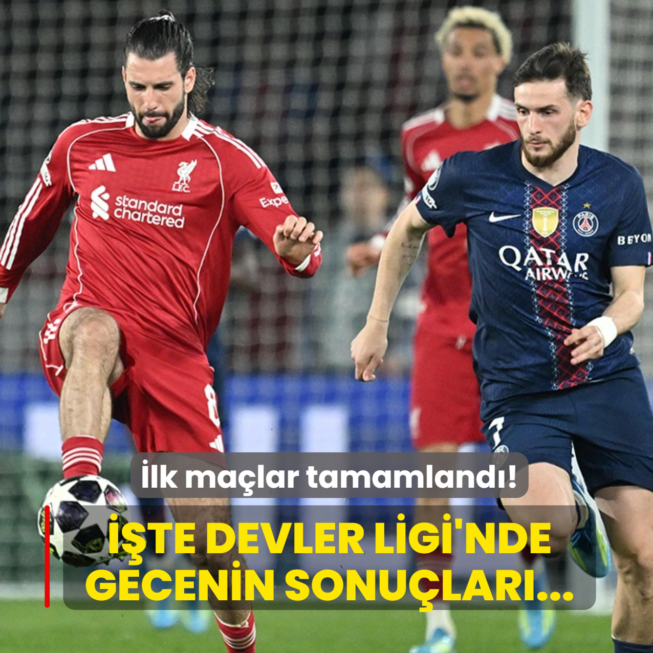 �lk ma�lar tamamland�! ��te Devler Ligi'nde gecenin sonu�lar�...