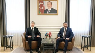 Bakan Çiftçi, Azerbaycanlı mevkidaşı ile görüştü