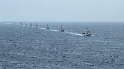 Mavi Vatan'da 120 gemilik çelik duvar! TSK'dan 3 denizde gövde gösterisi