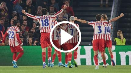 Barcelona-Atletico Madrid ma� �zeti izle! �ampiyonlar Ligi Barcelona ma�� �zet (0-2)