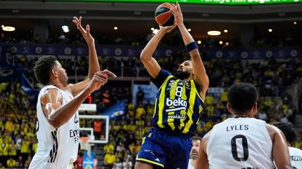 Fenerbah�e Beko'da kabus s�r�yor! Real Madrid'e kar�� da kay�p