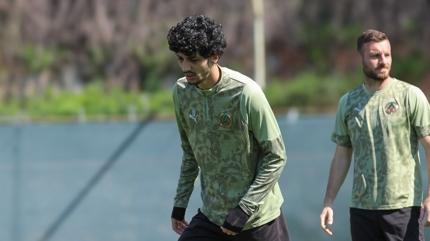 Trabzonspor ile kar��la�acak olan Alanyaspor, ma��n haz�rl�klar�na devam etti