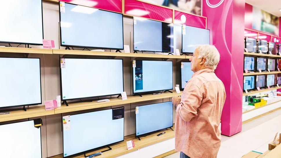 Yenilenmi� televizyon sat���na ye�il ���k