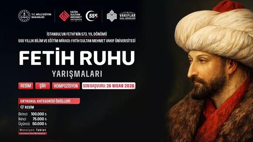 “Fetih Ruhu” genç kalemlerle yeniden yorumlanıyor! 1,5 milyon TL ödül sahiplerini bulacak