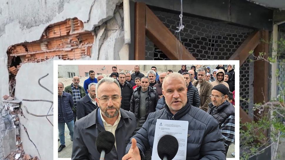 Önce söz sonra inkar! İBB'nin beceriksizliği 4 aileyi sokakta bıraktı