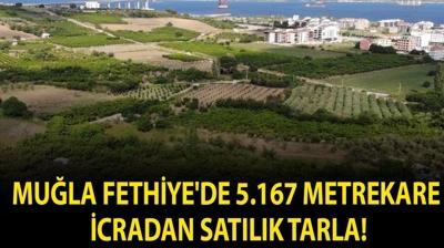Mu�la Fethiye'de 5.167 metrekare icradan sat�l�k tarla!