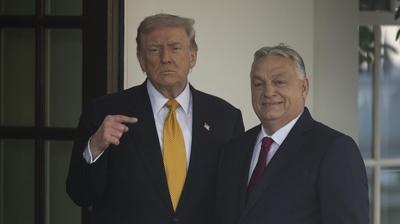 Trump'tan Orban'a se�im deste�i
