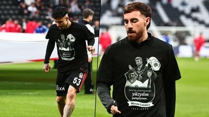 Be�ikta�, Antalyaspor ma�� �ncesi Mircea Lucescu'yu unutmad�