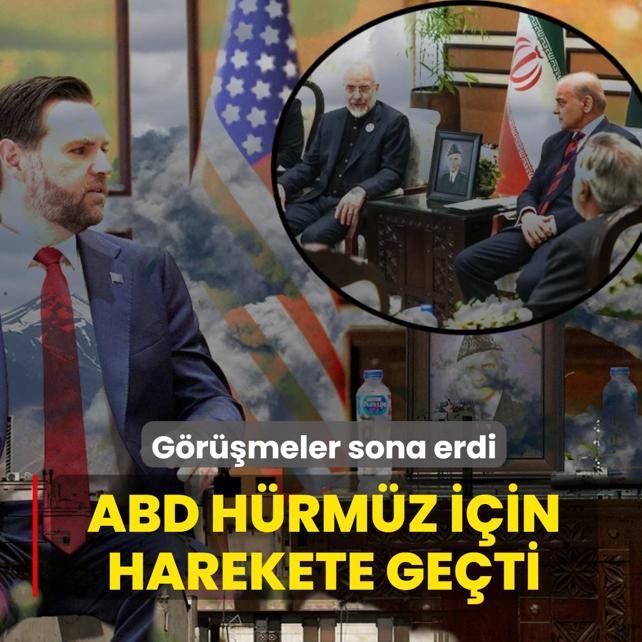 ABD ve �ran g�r��mesi sona erdi! CENTCOM, H�rm�z i�in d��meye bast�